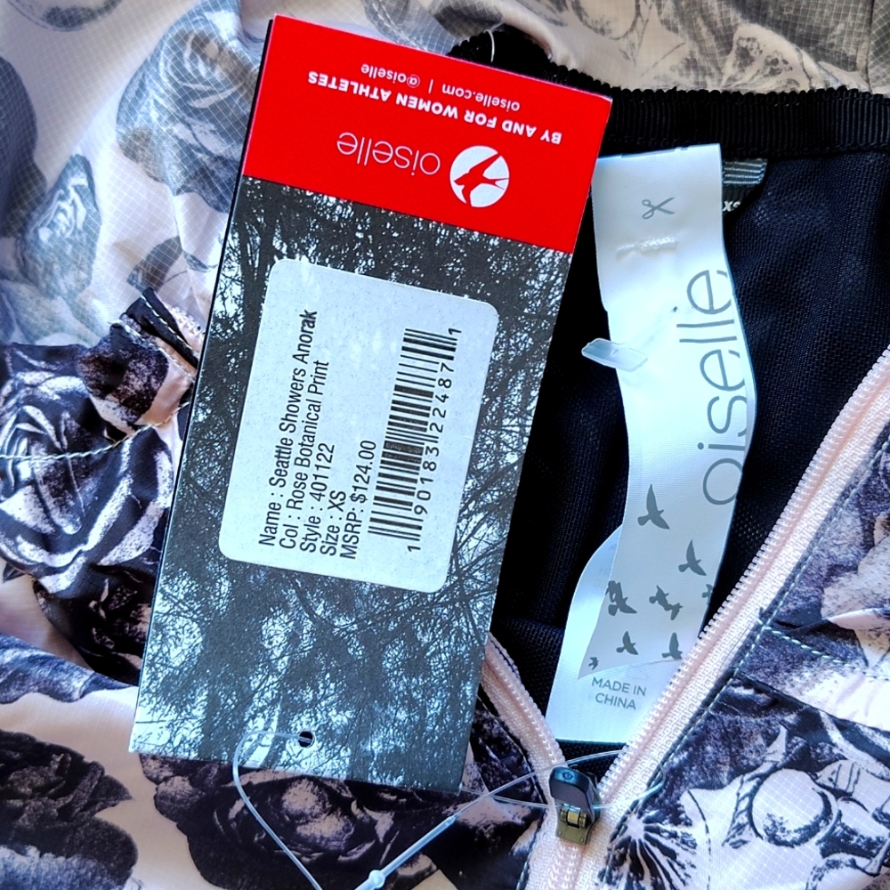 # 23 Oiselle Activewear Multi-colored Pink Hoodie. Size: XS - Picture 5 of 6